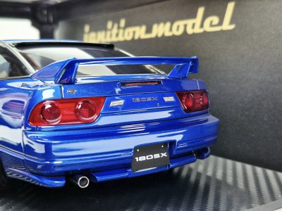 Ignition Model 1/18 Nissan 180SX Type X (RPS13) Blue Metallic