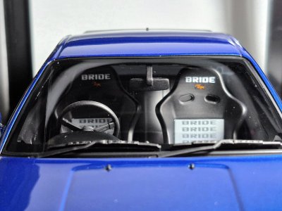 Ignition Model 1/18 Nissan 180SX Type X (RPS13) Blue Metallic