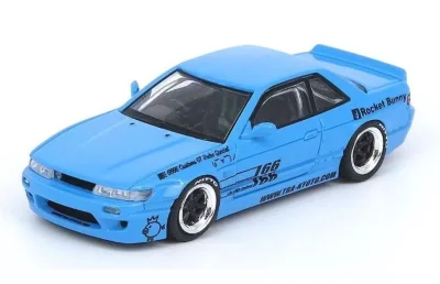 NISSAN SILVIA S13 ROCKET BUNNY (Light Blue)