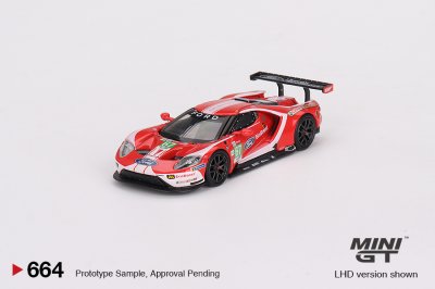 Ford GT LMGTE PRO 2019 24 Hrs of Le Mans Ford Chip Ganassi Team 4 Cars Set