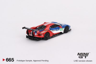 Ford GT LMGTE PRO 2019 24 Hrs of Le Mans Ford Chip Ganassi Team 4 Cars Set