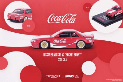 NISSAN SILVIA S13 Coca Cola Rocket Bunny V2