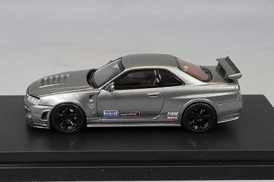 Nissan GT-R (R34) Nismo CRS Gunmetallic Grey w/Livery