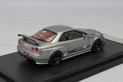 Nissan GT-R (R34) Nismo CRS Gunmetallic Grey w/Livery