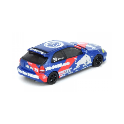 HONDA CIVIC Type-R (EK9) "NO GOOD RACING" Red Bull Livery