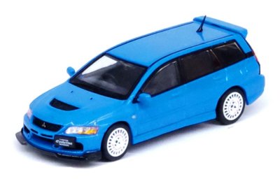 MITSUBISHI LANCER EVOLUTION IX WAGON BLUE