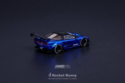 NSX NA ROCKET BUNNY V2 AERO Chrome Blue