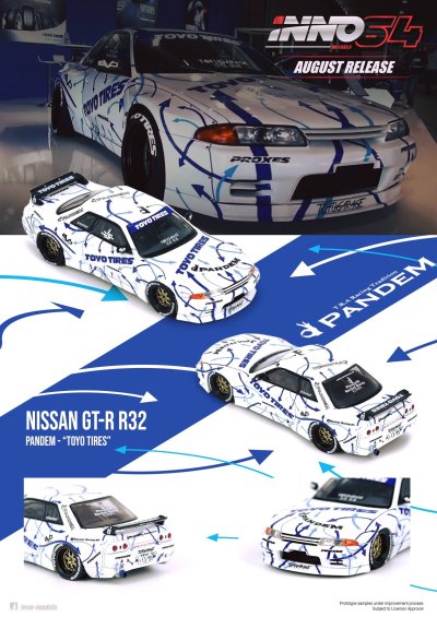 Nissan Skyline GT-R (R32) Pandem "Toyo Tires"