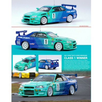 NISSAN SKYLINE GT-R R34 #1 "FALKEN" Super Taikyu 2001 Winne