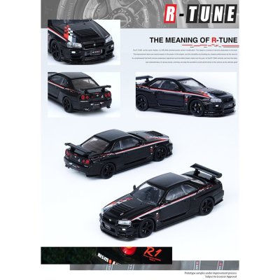 Nissan Skyline GT-R R34 Nismo R-Tune Black