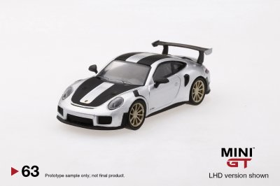 Porsche 911 GT2 RS Weissach Package GT Silver Metallic