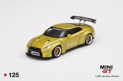 Pandem Nissan GT-R (R35) GT Wing Cosmopolitan Yellow