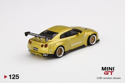 Pandem Nissan GT-R (R35) GT Wing Cosmopolitan Yellow