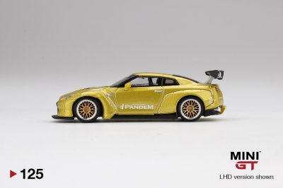 Pandem Nissan GT-R (R35) GT Wing Cosmopolitan Yellow