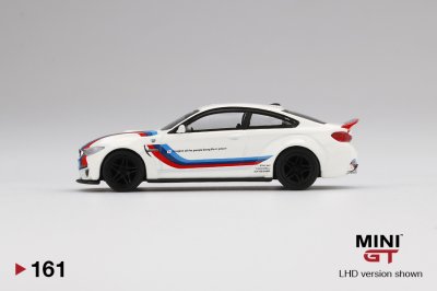 LB★WORKS BMW M4 White W/ M Stripe