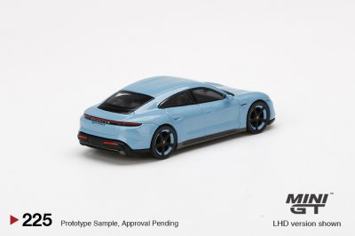 Porsche Taycan Turbo S Frozen Blue Metallic