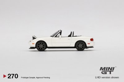 Mazda Miata MX-5 (NA) Tuned Version Classic White Fred's Garage Special