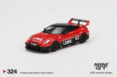 LB-Silhouette WORKS GT NISSAN 35GT-RR Ver.1 Red/Black