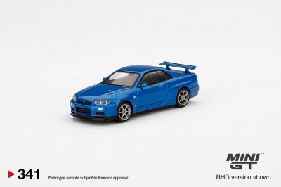 Nissan Skyline GT-R (R34) V-Spec II Bayside Blue