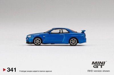 Nissan Skyline GT-R (R34) V-Spec II Bayside Blue