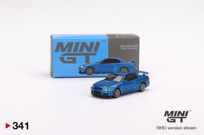 Nissan Skyline GT-R (R34) V-Spec II Bayside Blue