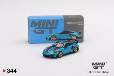 Porsche 911(991) GT2 RS Weissach Package Miami Blue