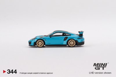 Porsche 911(991) GT2 RS Weissach Package Miami Blue