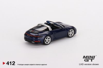 Porsche 911 Targa 4S Gentian Blue Metallic