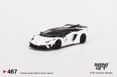 LB-Silhouette WORKS Lamborghini Aventador GT EVO White