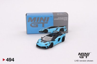 Lamborghini LB-Silhouette WORKS Aventador GT EVO Baby Blue