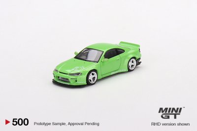 Nissan Silvia (S15) Rocket Bunny Green RHD