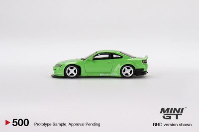 Nissan Silvia (S15) Rocket Bunny Green RHD