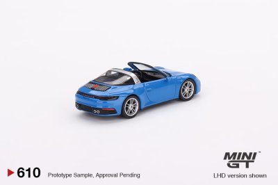 Porsche 911 Targa 4S Shark Blue