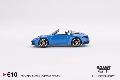 Porsche 911 Targa 4S Shark Blue