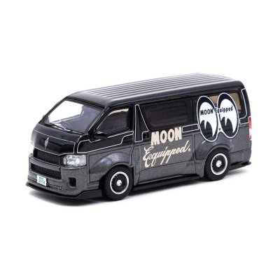 Toyota Hiace Widebody Mooneyes schwarz