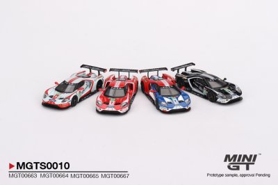 Ford GT LMGTE PRO 2019 24 Hrs of Le Mans Ford Chip Ganassi Team 4 Cars Set