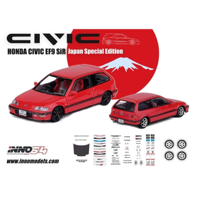 Honda Civic EF9 SIR 1990 Red