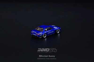 Nissan Silvia S13 Rocket Bunny V2 Blue Metallic