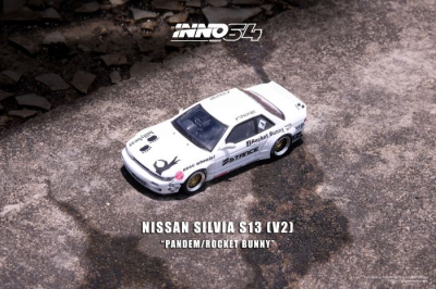 NISSAN SILVIA S13 (V2) “PANDEM / ROCKET BUNNY” WHITE