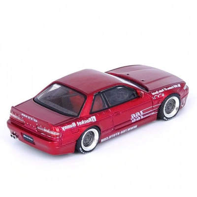 Nissan Silvia S13 (V1) "Pandem / Rocket Bunny" Red Metallic