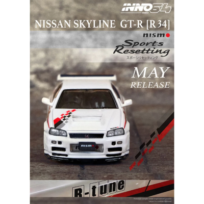 NISSAN SKYLINE GT-R R34 NISMO SPORTS RESETTING