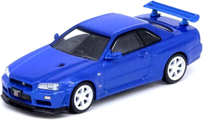 Nissan Skyline GT-R R34 V-Spec Mine's (Blue)