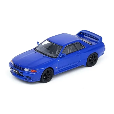 Nissan Skyline GT-R (R32) Blue With Extra Wheels and Extra Decals