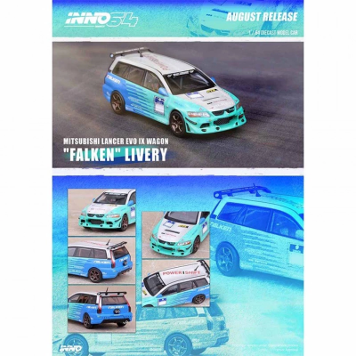 MITSUBISHI LANCER EVOLUTION IX WAGON FALKEN LIVERY