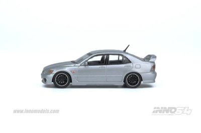 Toyota Altezza RS200 Z Edition Silver with Extra Wheels and Decals Sheet