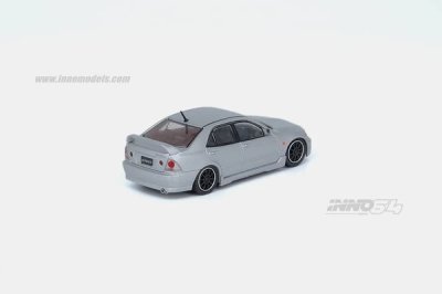 Toyota Altezza RS200 Z Edition Silver with Extra Wheels and Decals Sheet