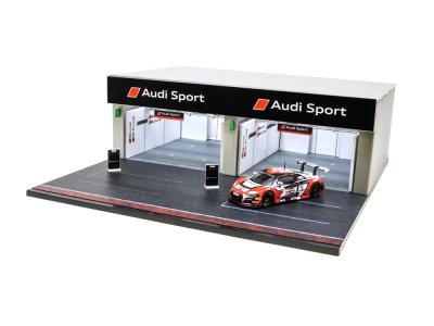 Pit Garage Diorama Audi Sports
