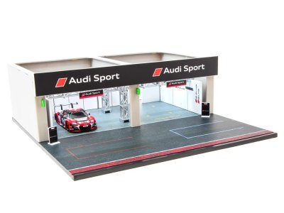 Pit Garage Diorama Audi Sports