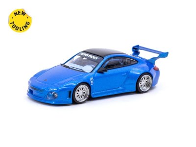 Porsche "Old & New 997" blue metallic