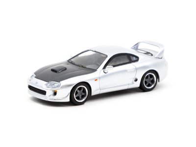 Toyota Supra Silver with Black Bonnet